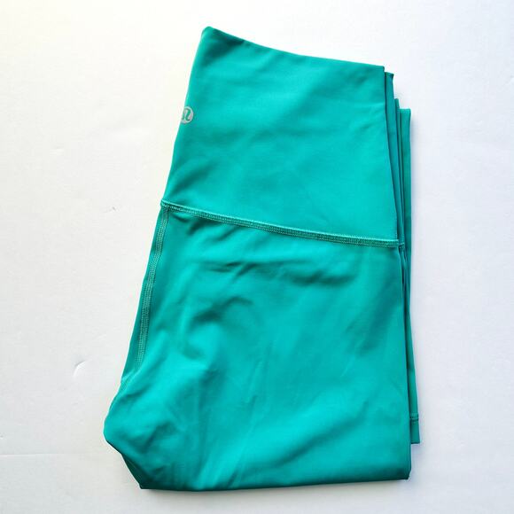 Lululemon Wunder Under Super High-Rise Tight Size 8 28" Luxtreme Maldives Green - Picture 2 of 6